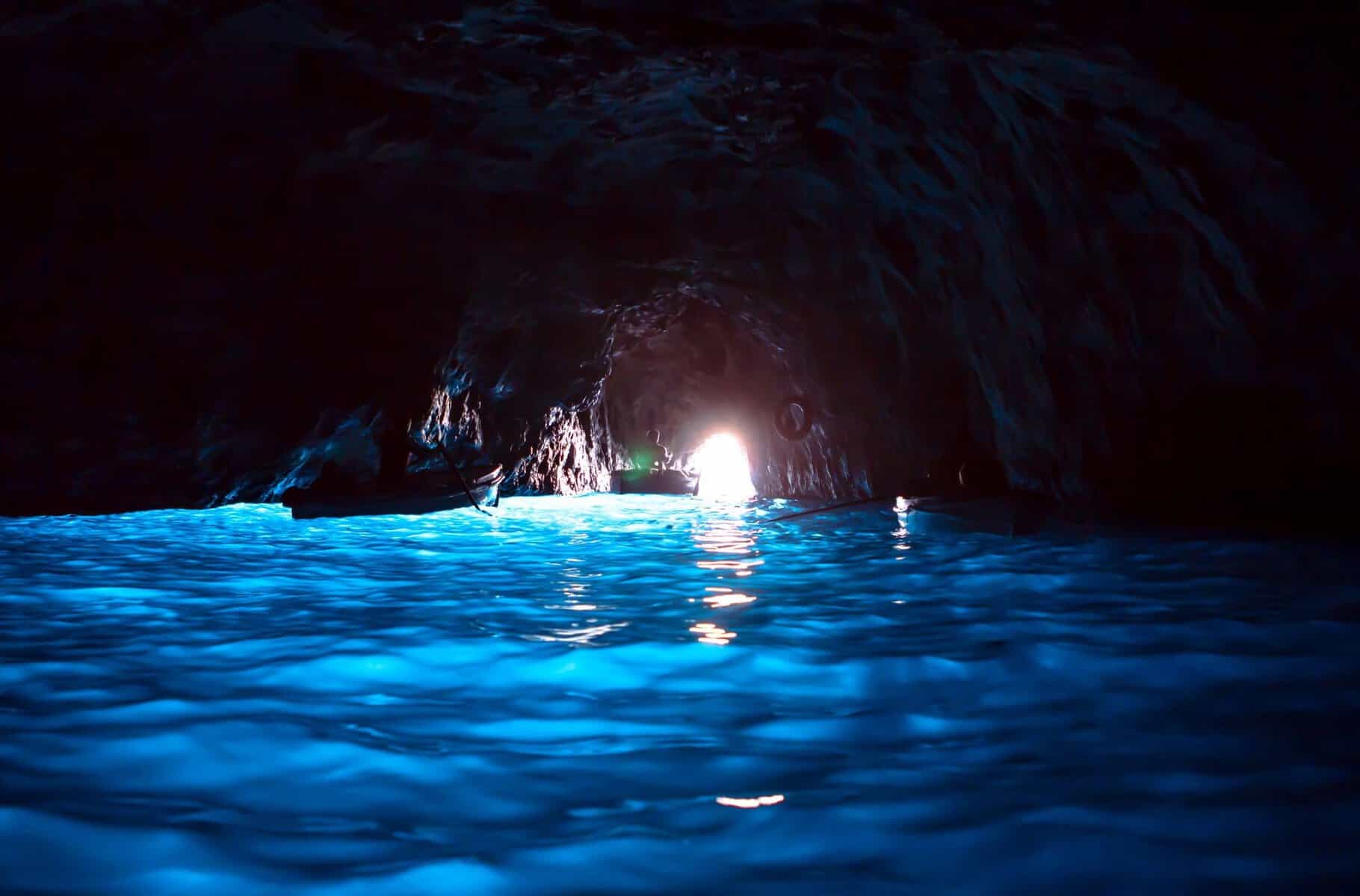 Blue grotto Capri Italy