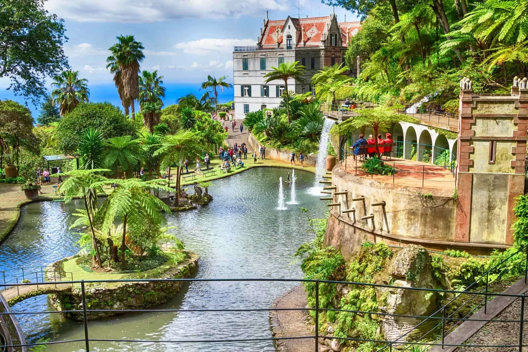 Monte Palace Tropical Garden Funchal Madeira Island Portugal