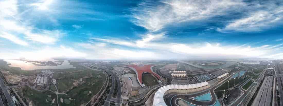 Formel 1 løb på Yas Island i Abu Dhabi?
