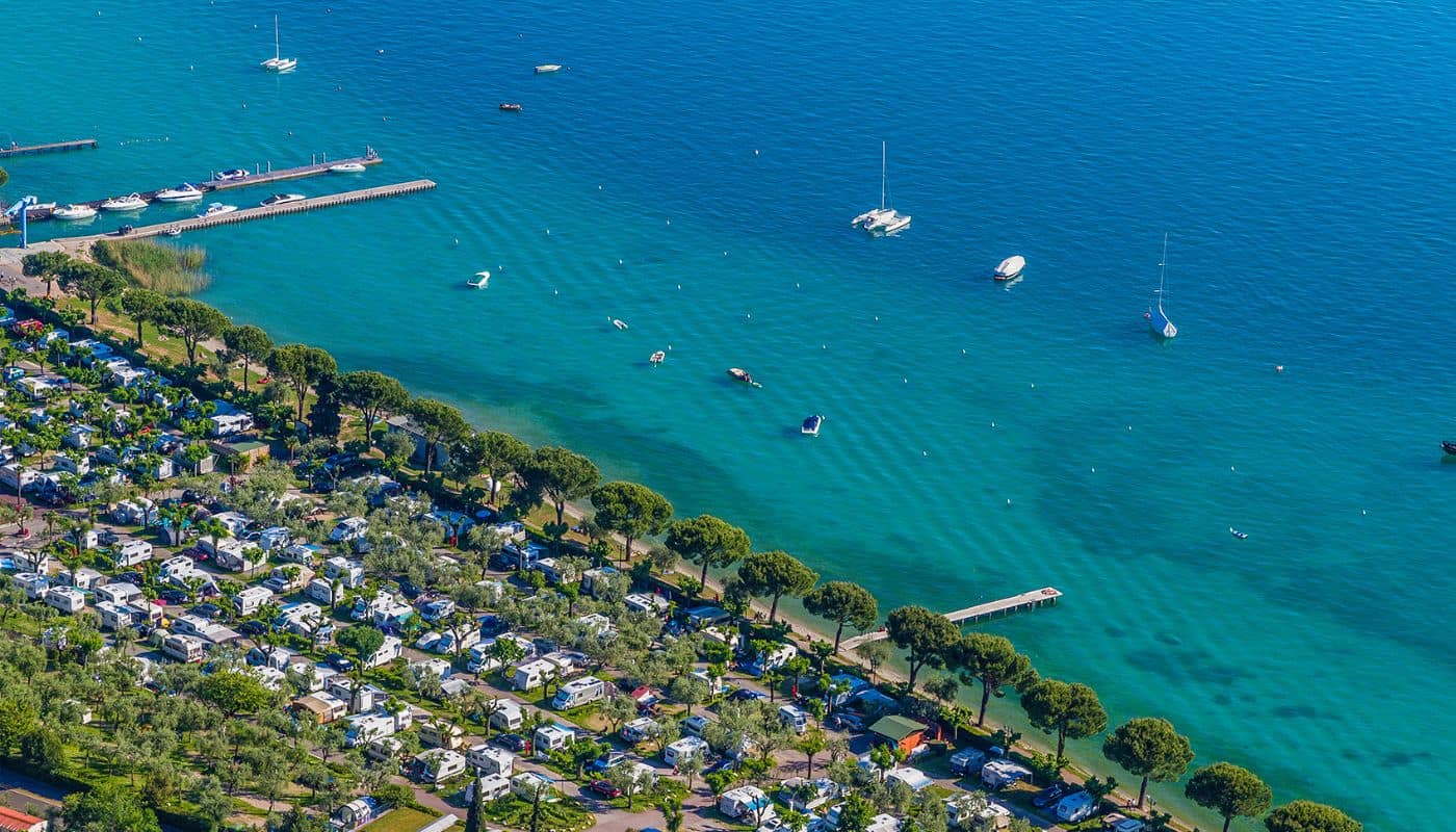 Bedste campingpladser i Italien