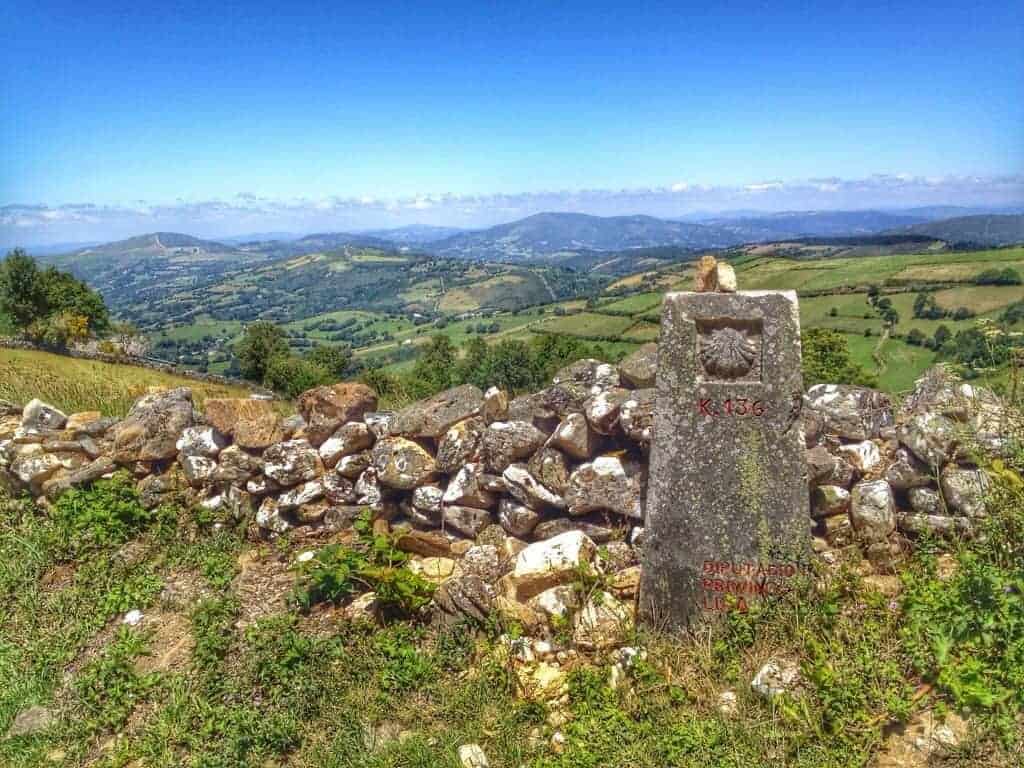 Camino i Nordpanien, pigrimsferie, over 100 km