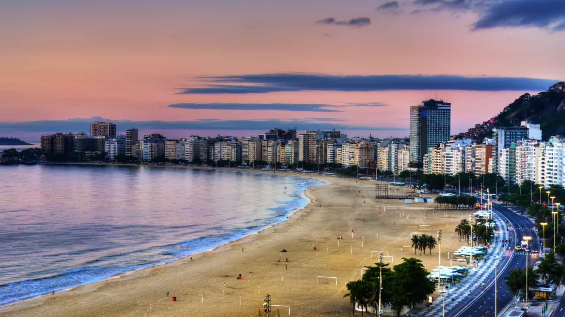 Copacabana Beach, Brasilien