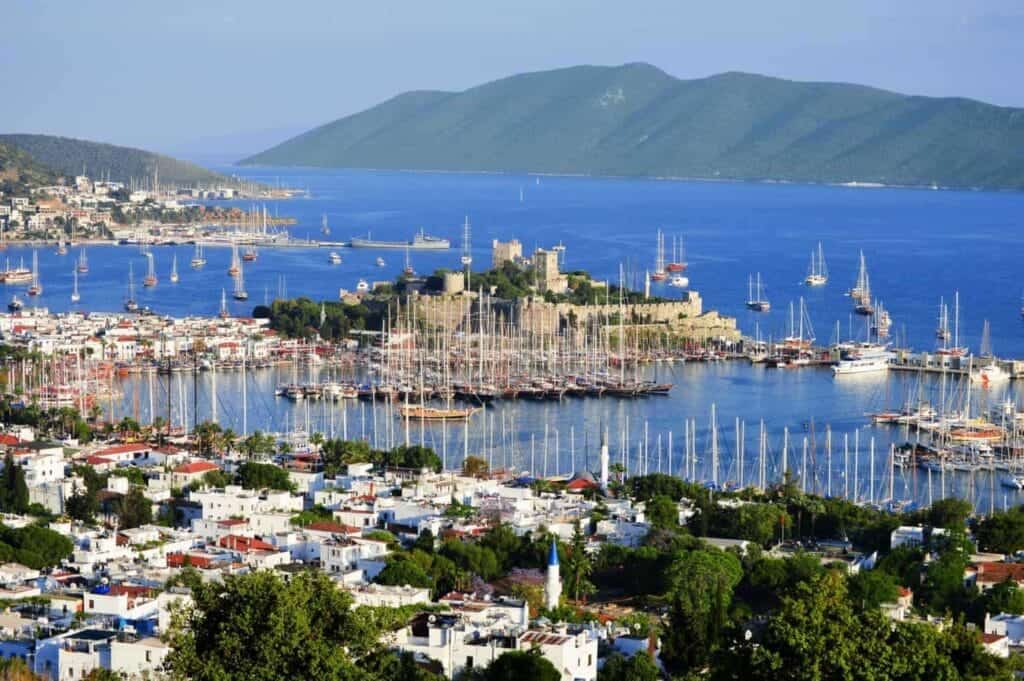 Den tyrkiske riviera, Bodum havn