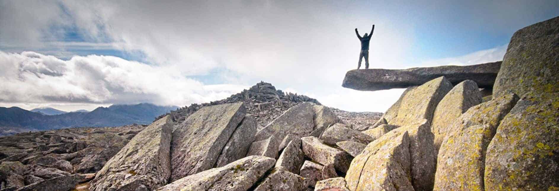 GlyderFach, top i Wales