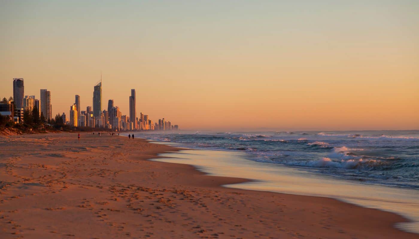 Rejser til Gold Coast i Queensland