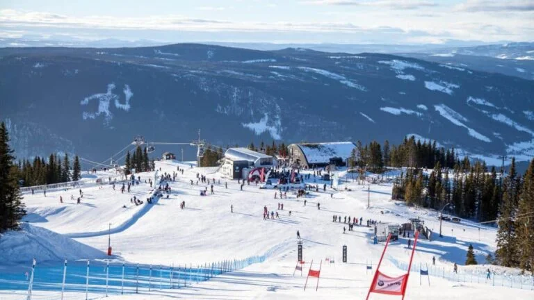 Hafjell er skiløb på olympiske pister. 17 Den billigste skiferie. Skiferie i Hafjell, Norge