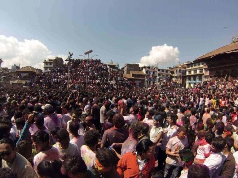Holi forårsfesten i Nepal 12 Holi_i_Nepal_2