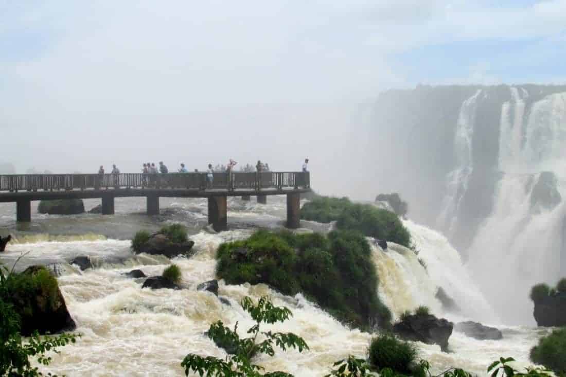 Iguazu vandfaldene i Argentina og Garganta Del Diablo