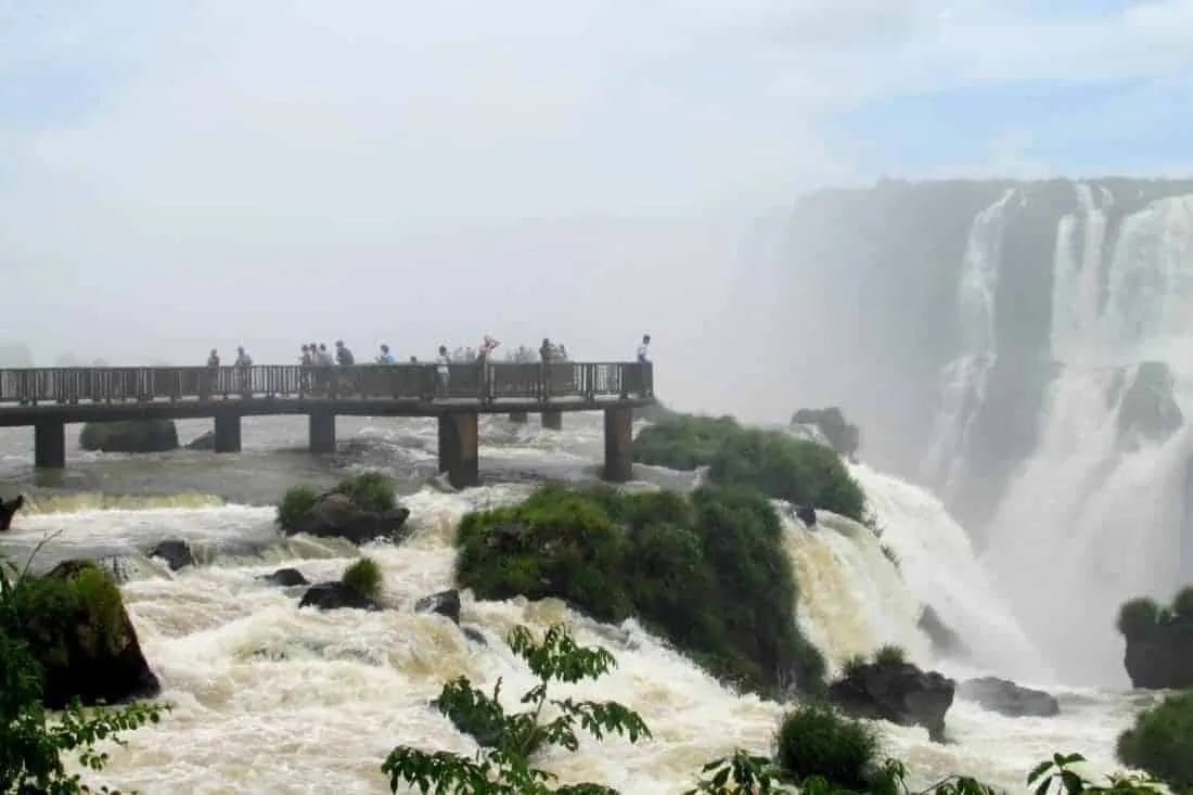 Iguazu vandfaldene i Argentina og Garganta Del Diablo