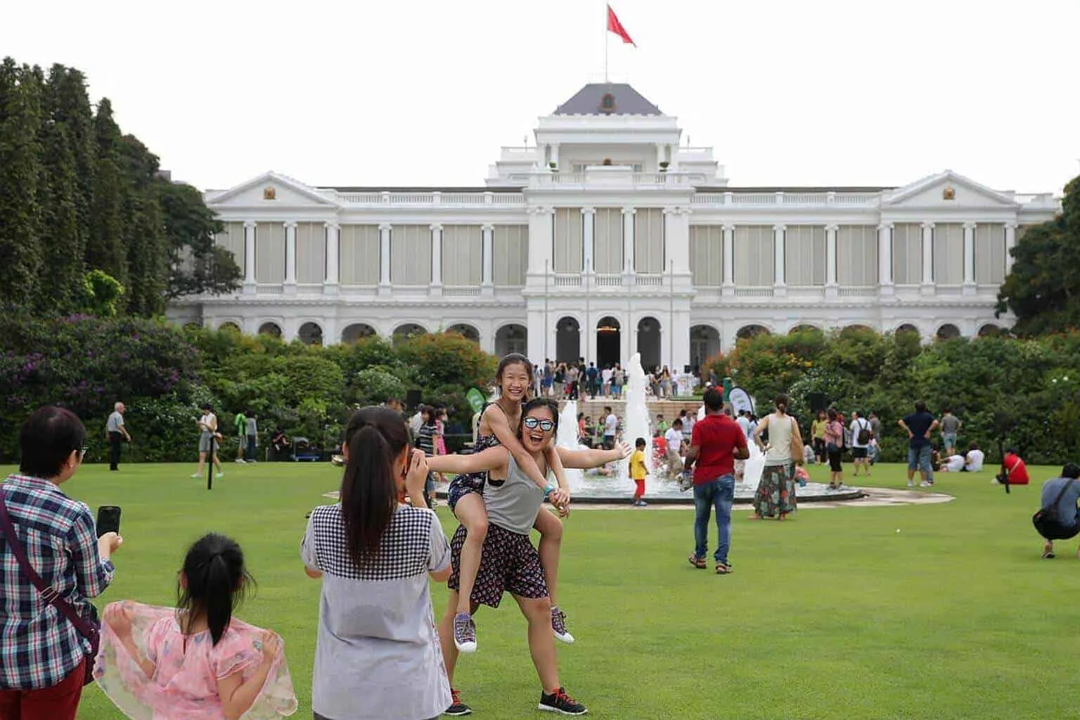 Præsidentpalæet Istana bør besøges
