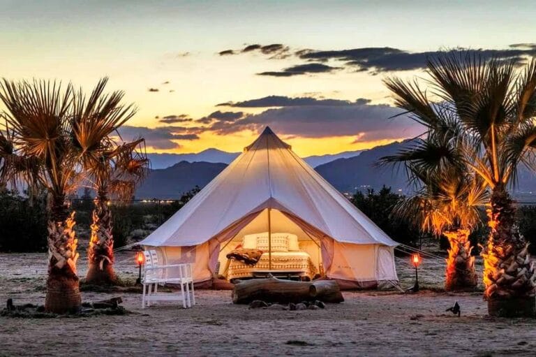 Glamping er luksus camping, se de bedste glamping forslag her