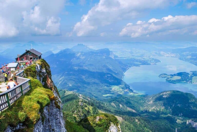 Mondsee og den utrolige udsigt i Salzkammergut 8 Mondsee