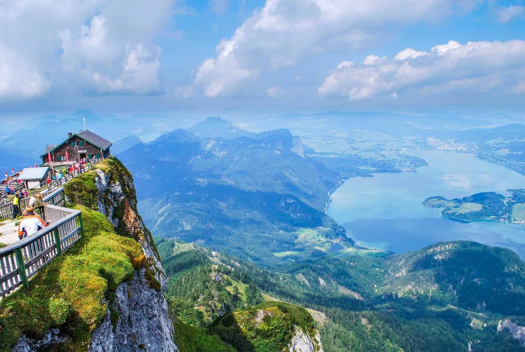 Mondsee og den utrolige udsigt i Salzkammergut