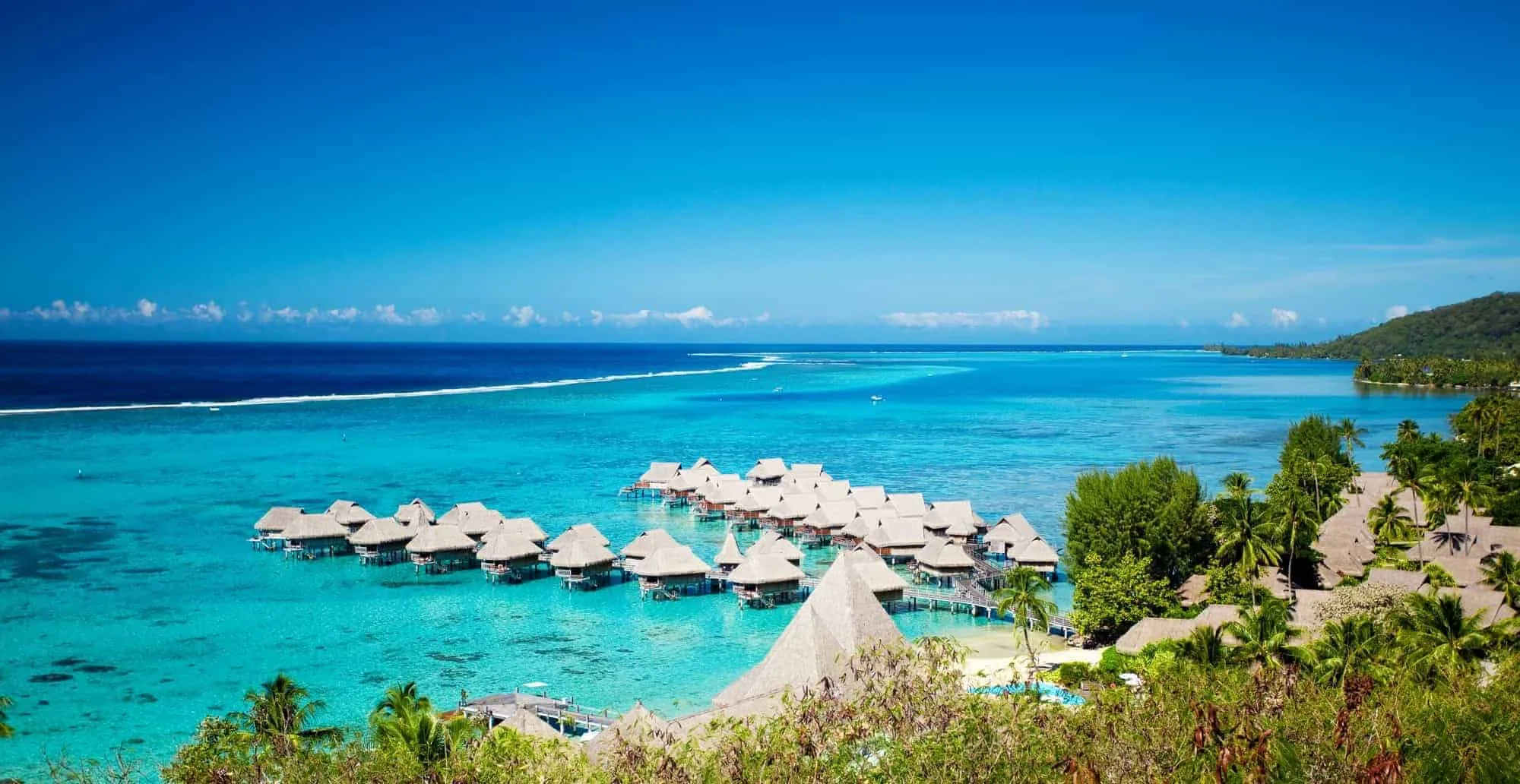 Moorea i Fransk Polynesien
