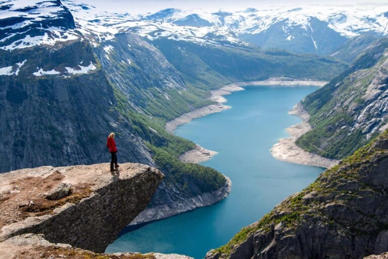 Rejser i Norge fra nord til syd, sommer og vinter