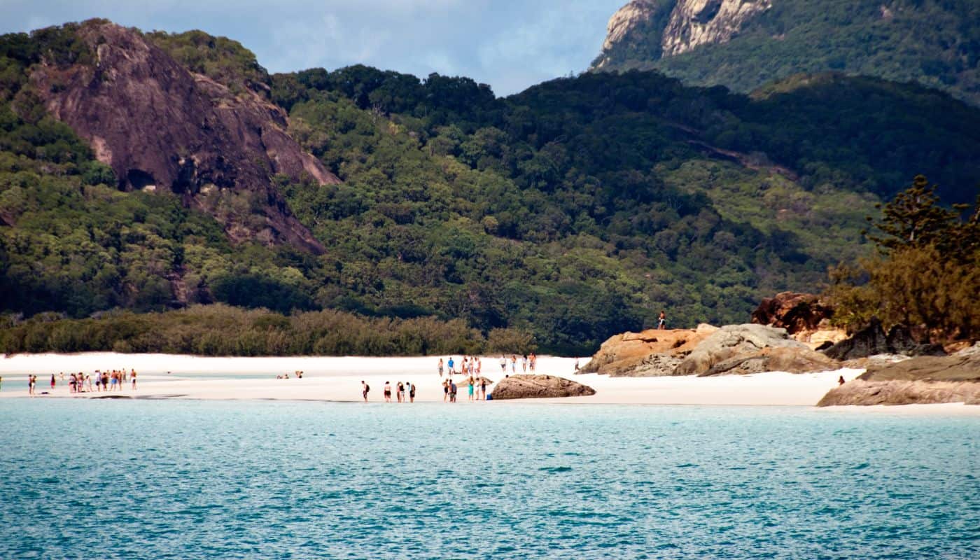 Whitsunday-øerne i Australien