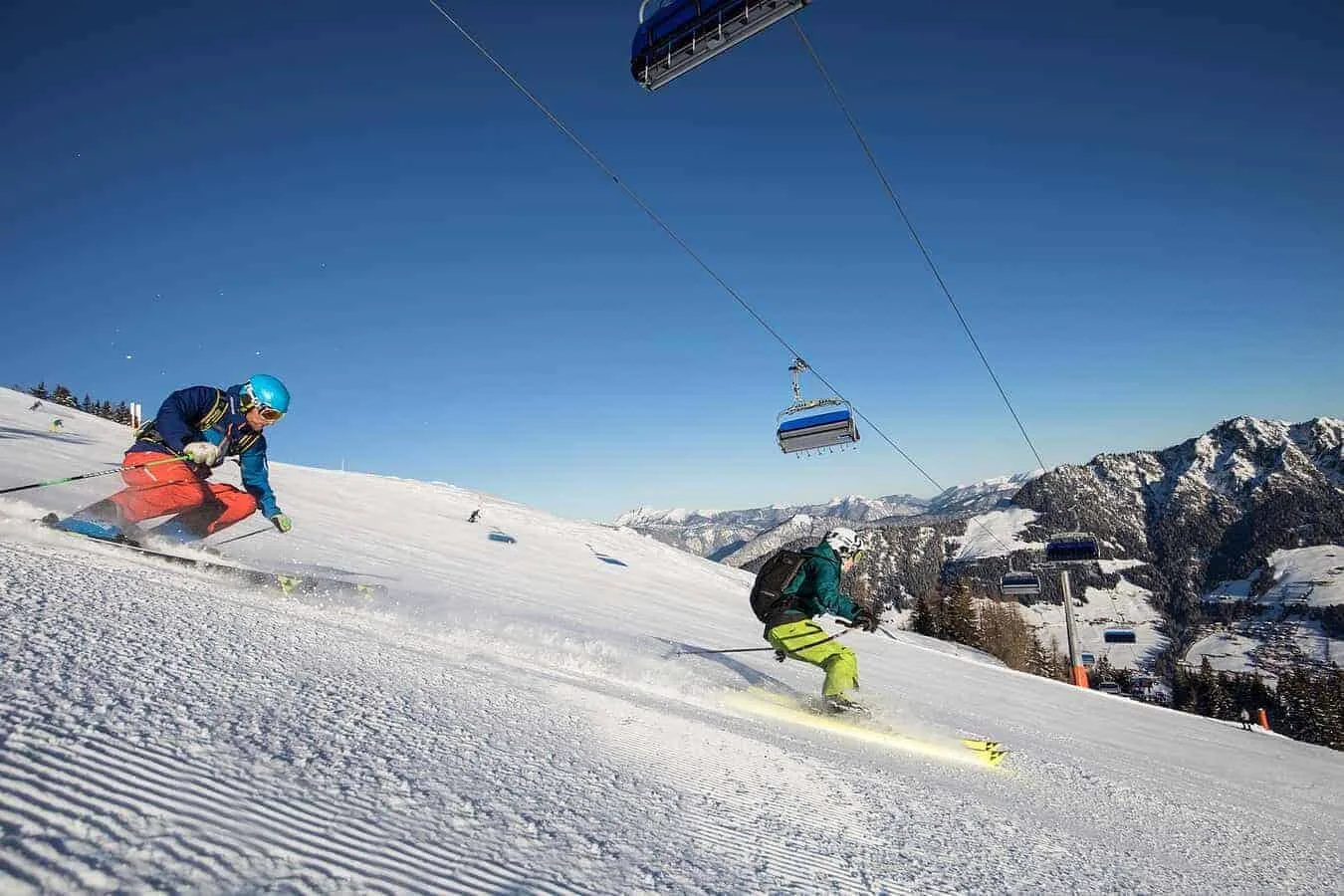 Wildschönau midt i Kitzbüheler Alperne byder også på snesko ekspeditioner