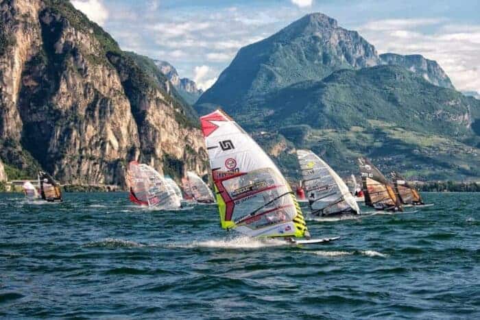 Windsurfing Gardasøen