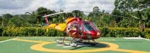 Helikoptertur på Bali video)