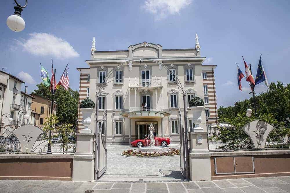 Grand Hotel Salsomaggiore, luksus kursted  som “i gamle dage”