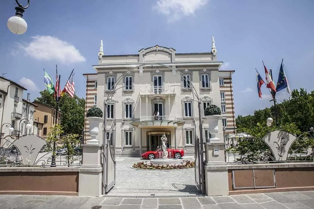 Grand Hotel Salsomaggiore, luksus kursted  som “i gamle dage”