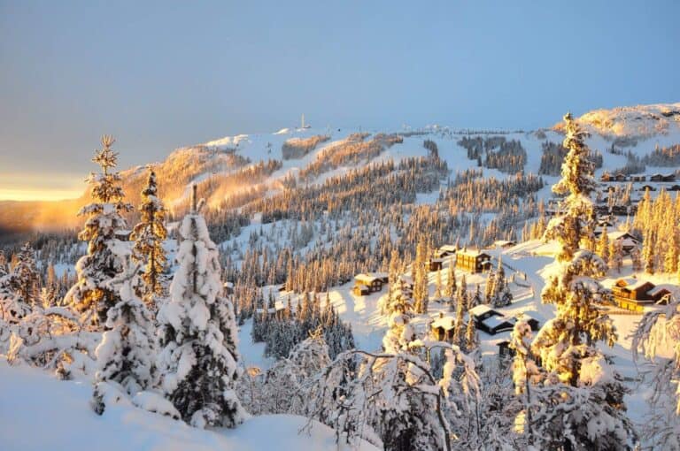 Kvitfjell, det er her, du begynder din norske skiferie