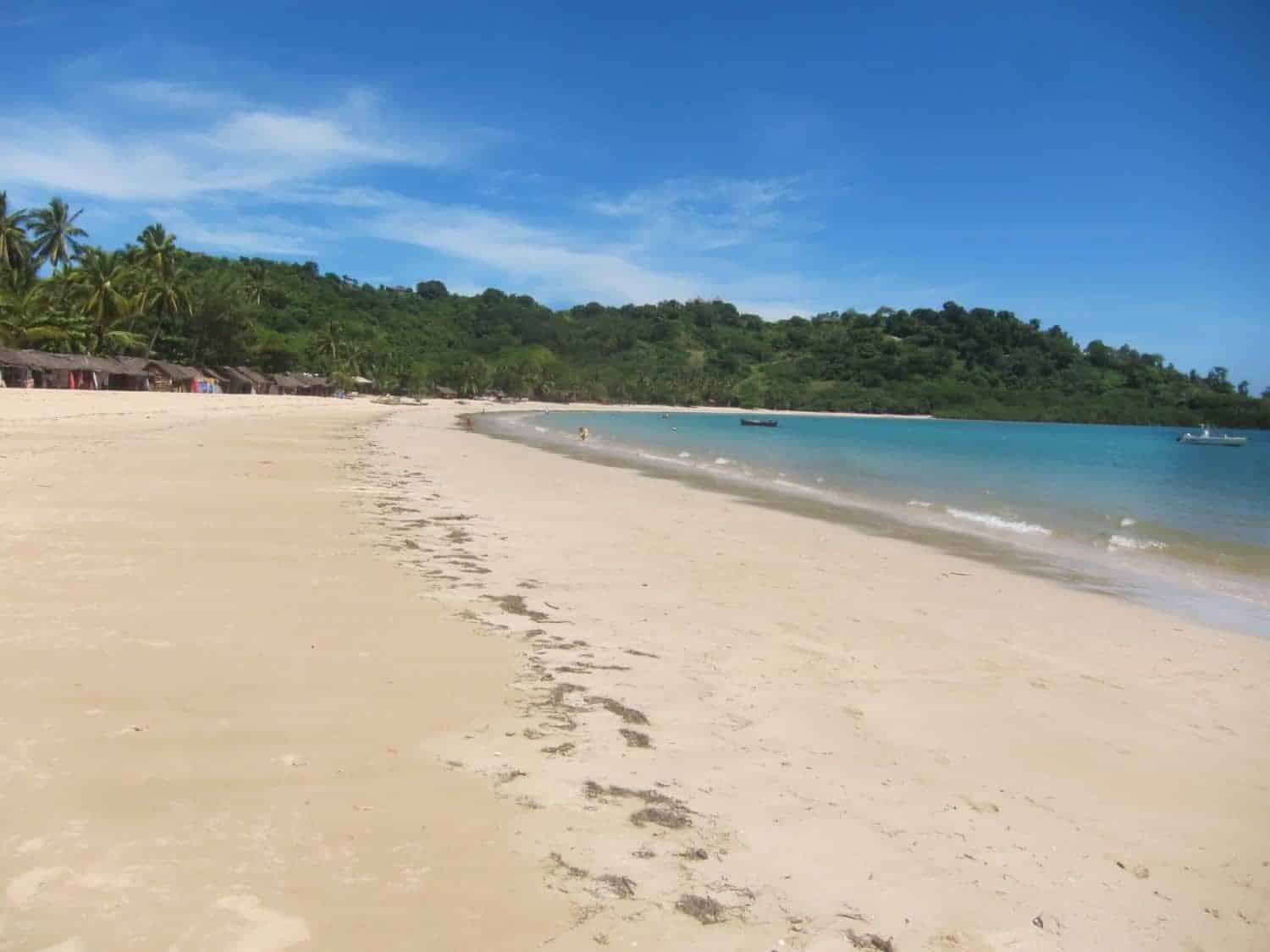 Madagascar strand er ledig! Tropisk palmestrand