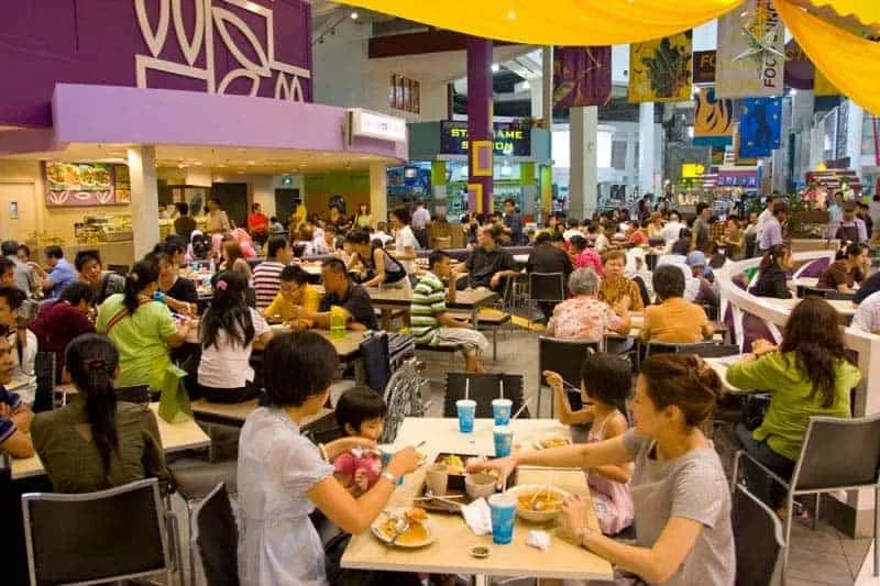 Singapores restauranter. Der er over 1.000 at vælge imellem.