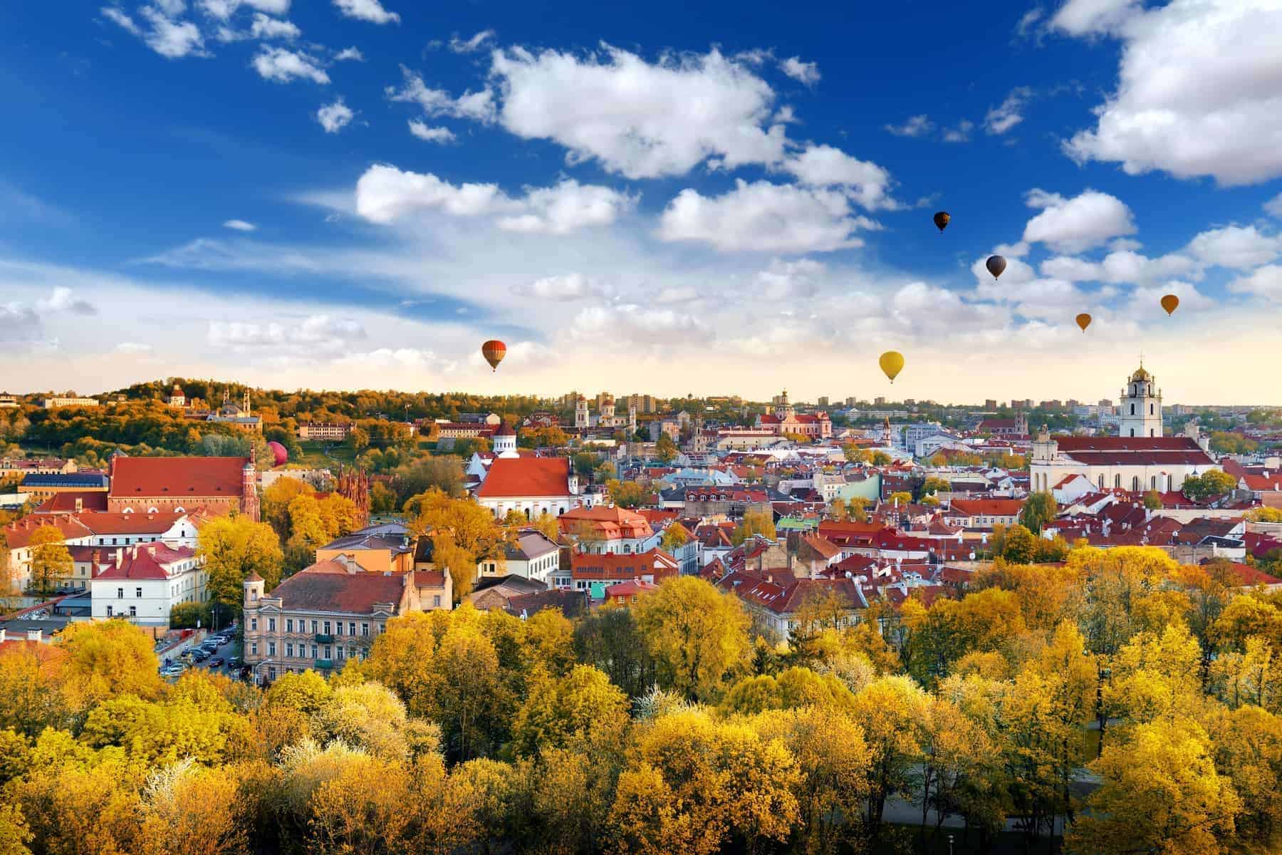 Din storbyferie til Vilnius, til en europæisk kerneby fra 1200 tallet