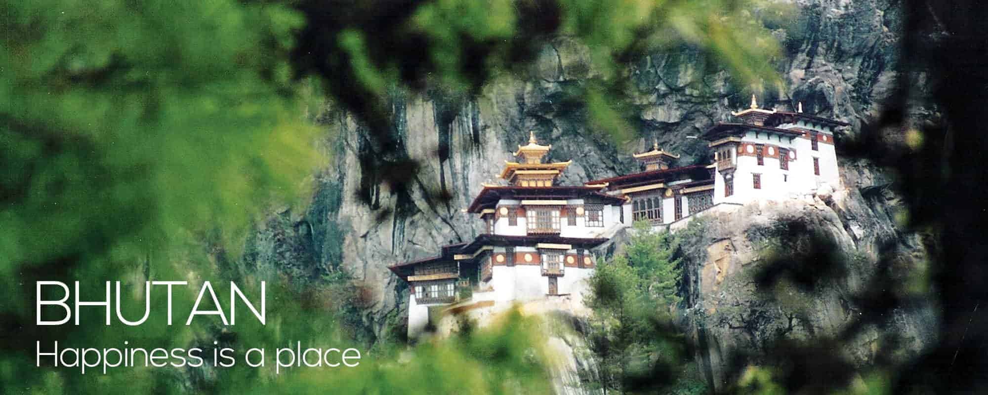 Bjerg kloster Bhutan