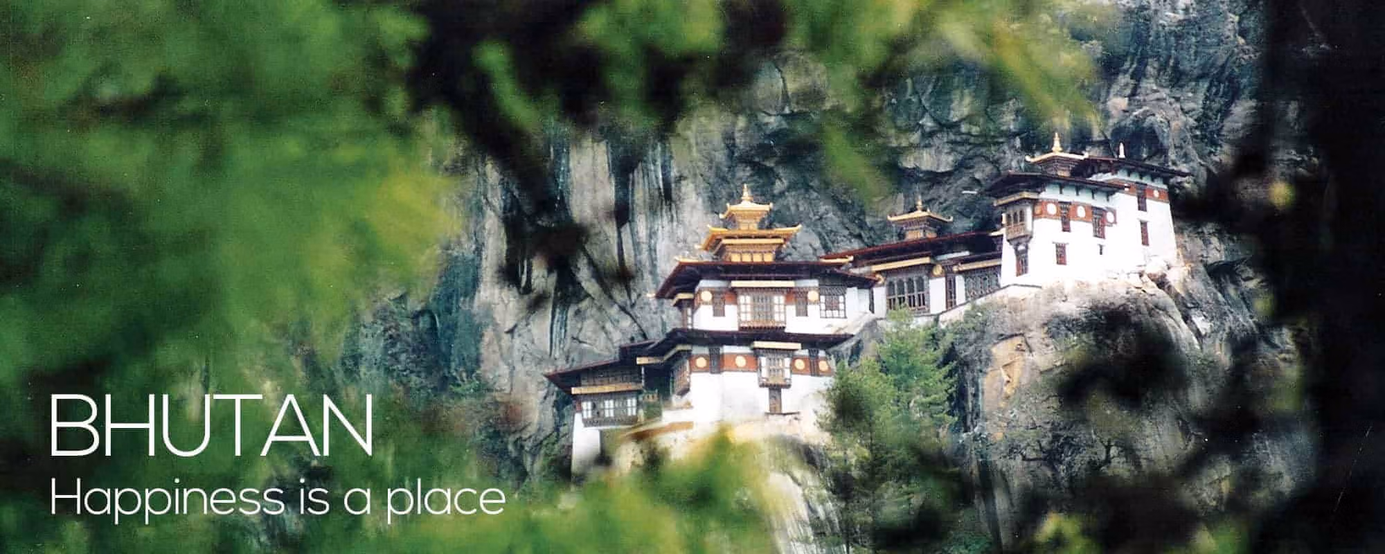 Bjerg kloster Bhutan