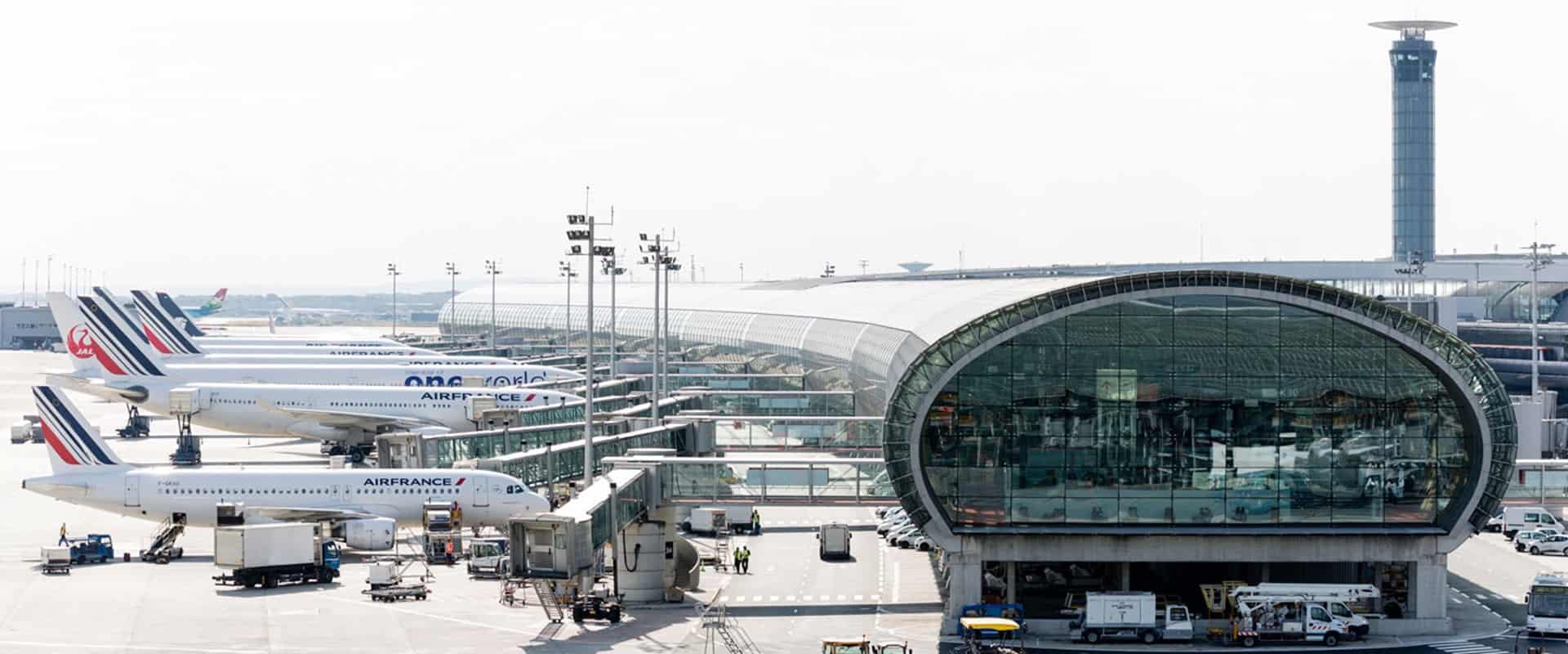Charles de Gaulle Lufthavn. De største lufthavne i Europa