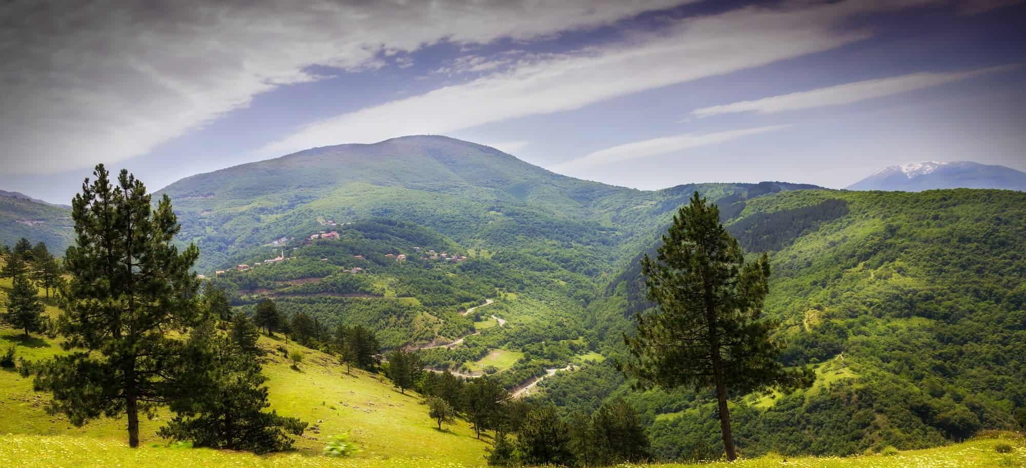 Kosovo landskab