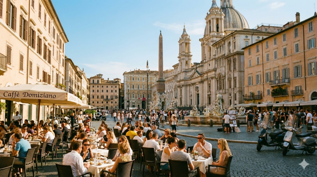 Toscana - for altid forelsket 5 Piazza Navona Rom Italien