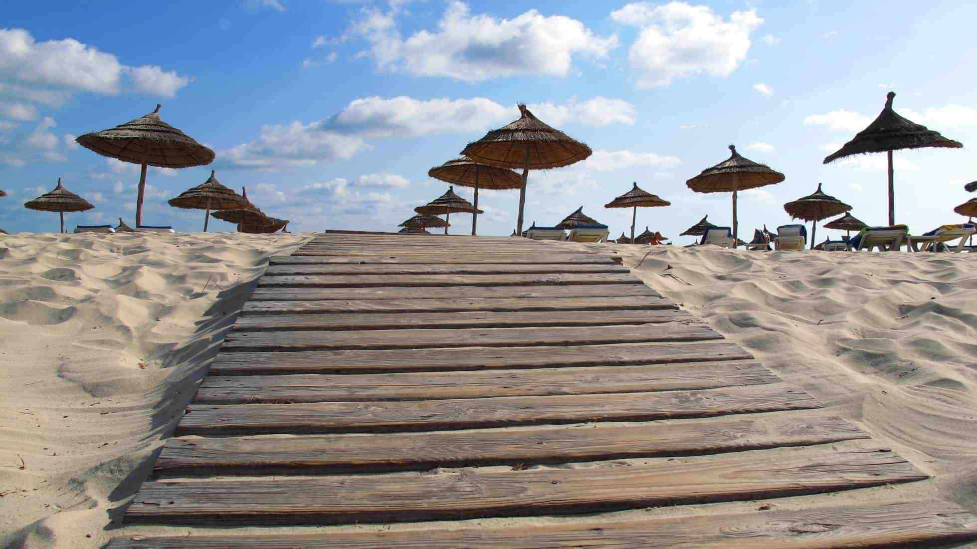Tunisien beach