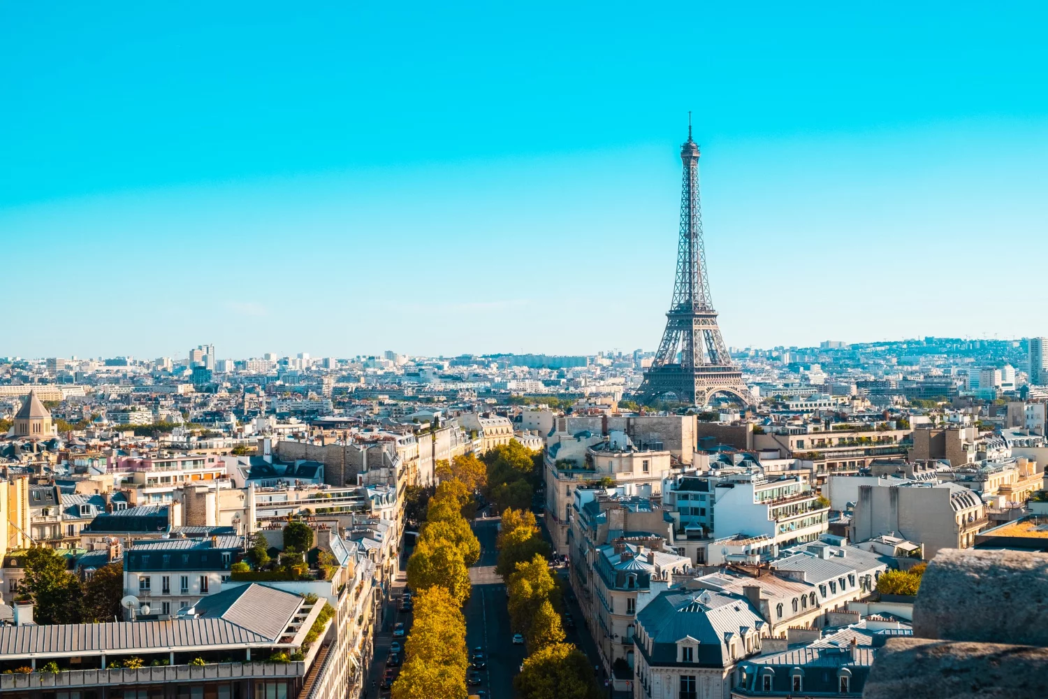 Eiffeltårnet er et symbol på Paris​
