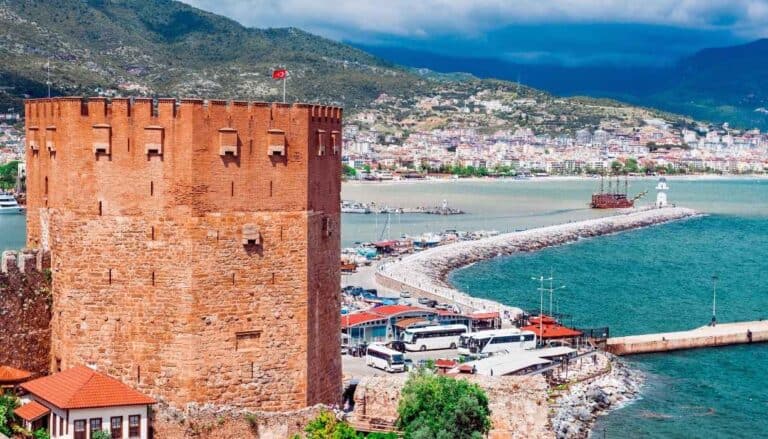 Alanya, Tyrkiet rejser. Et af Verdens mest besøgte rejselande