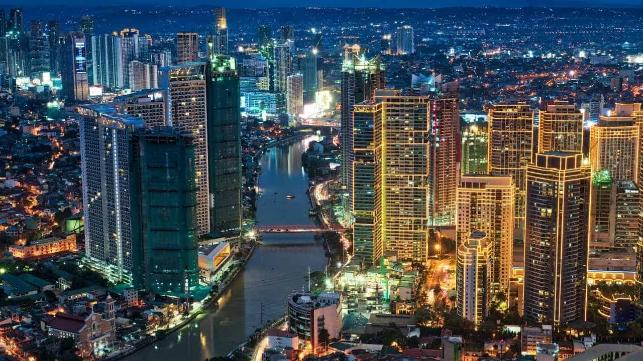 Makati business district, Metro Manila