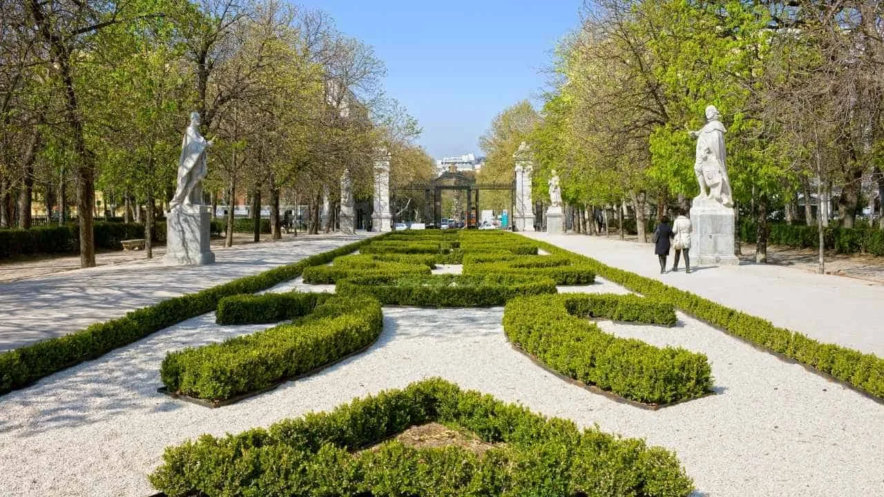 Retiro Park, The Ritz Madrid