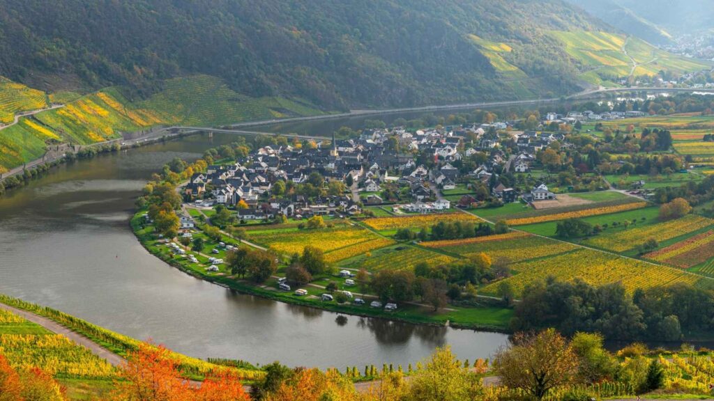 Mosel vinrejser i Tyskland