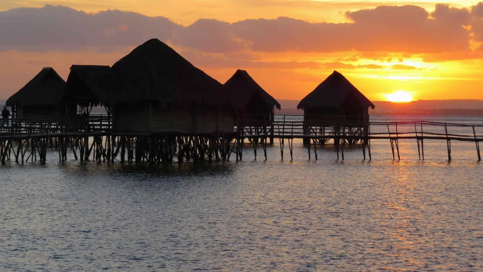 Sunset in Mozambique
