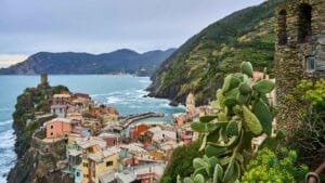 Cinque Terre Liguriens kyst