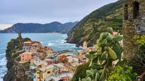 Cinque Terre Liguriens kyst