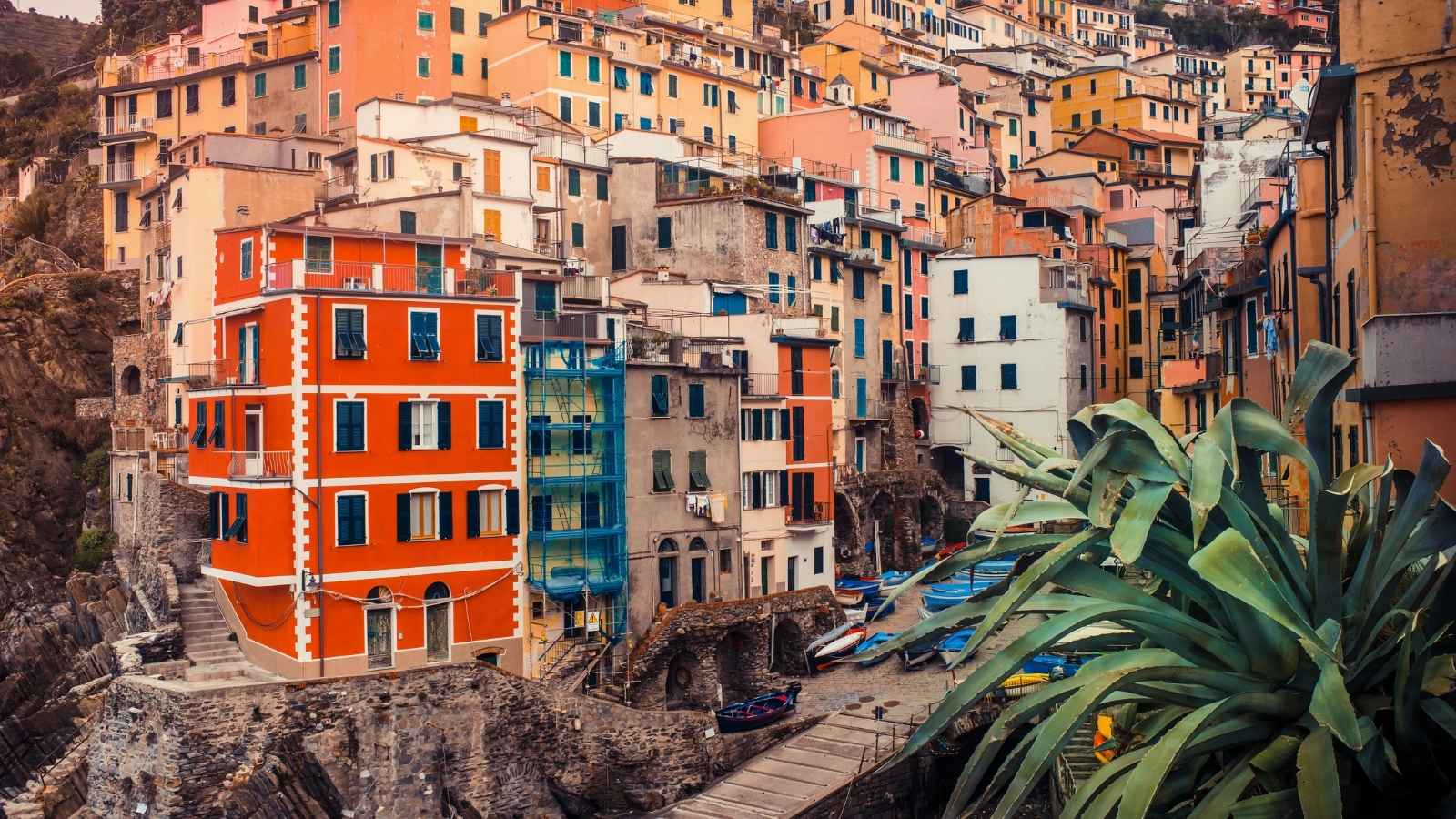 Cinque Terre Liguriens kyst - Riomaggiore