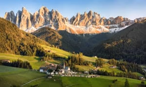 Vandreferie i Italien, Alperne, Dolomitterne