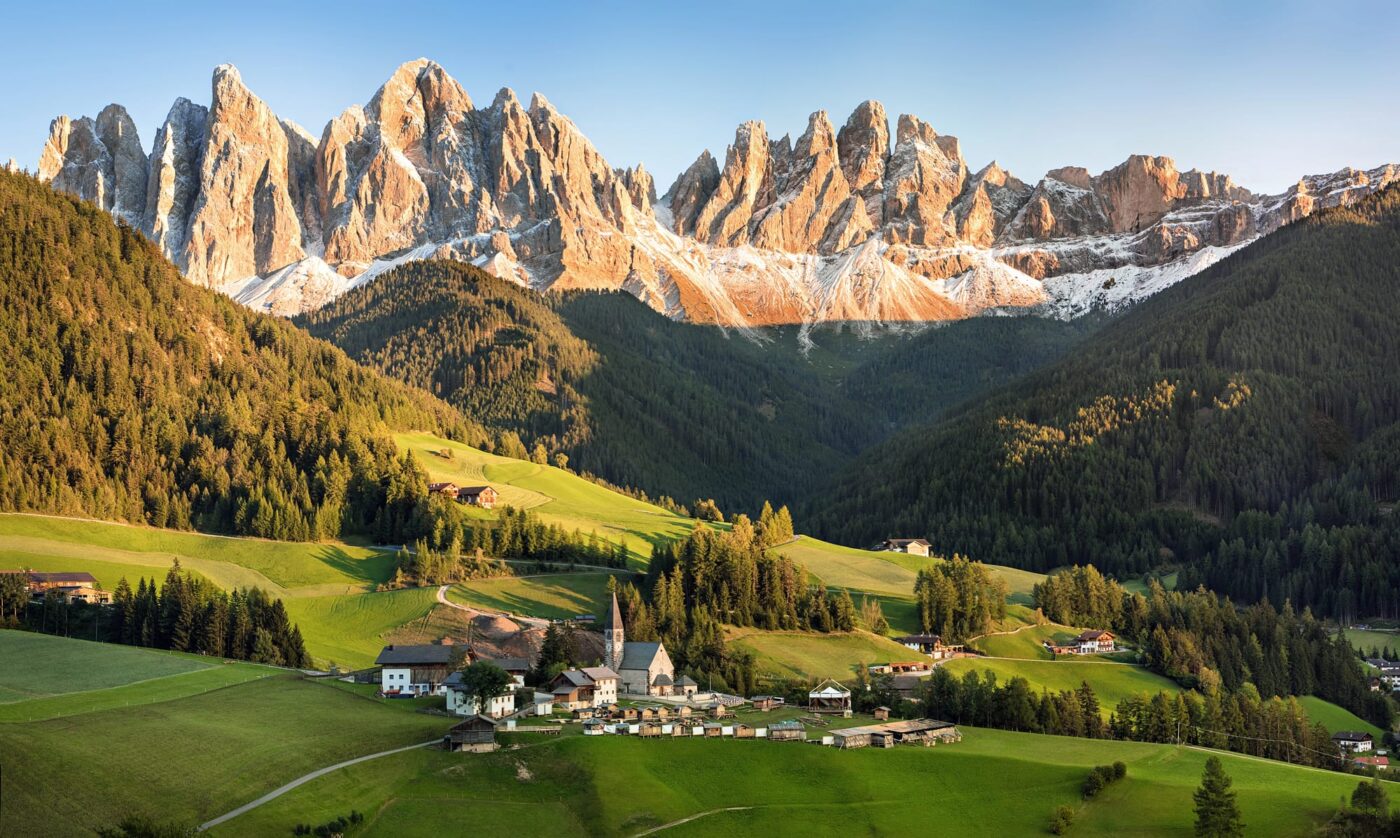Vandreferie i Italien, Alperne, Dolomitterne