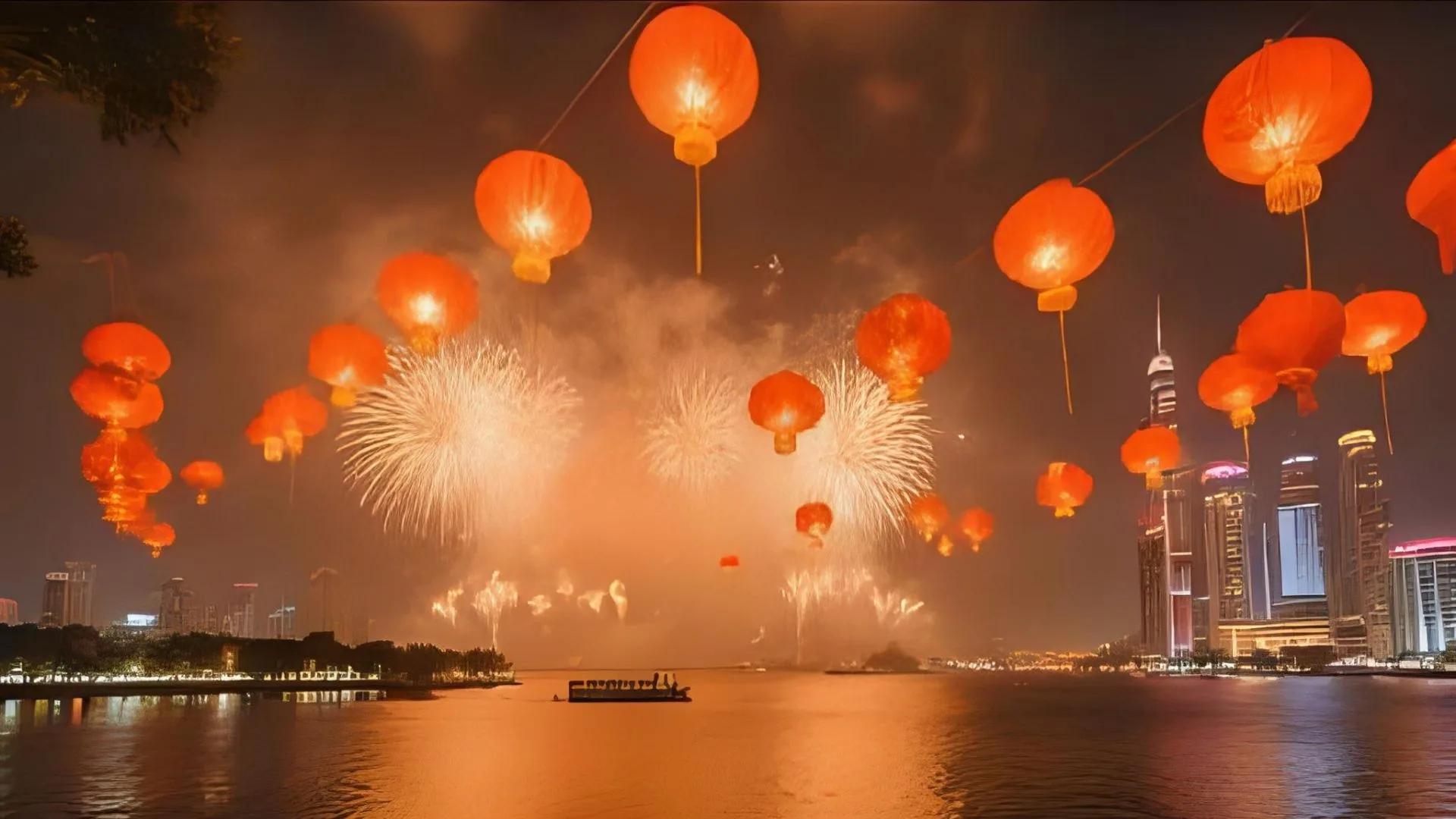 Fejring af kinesisk nytår 2026 – Hestens år med lanterner i Shanghai