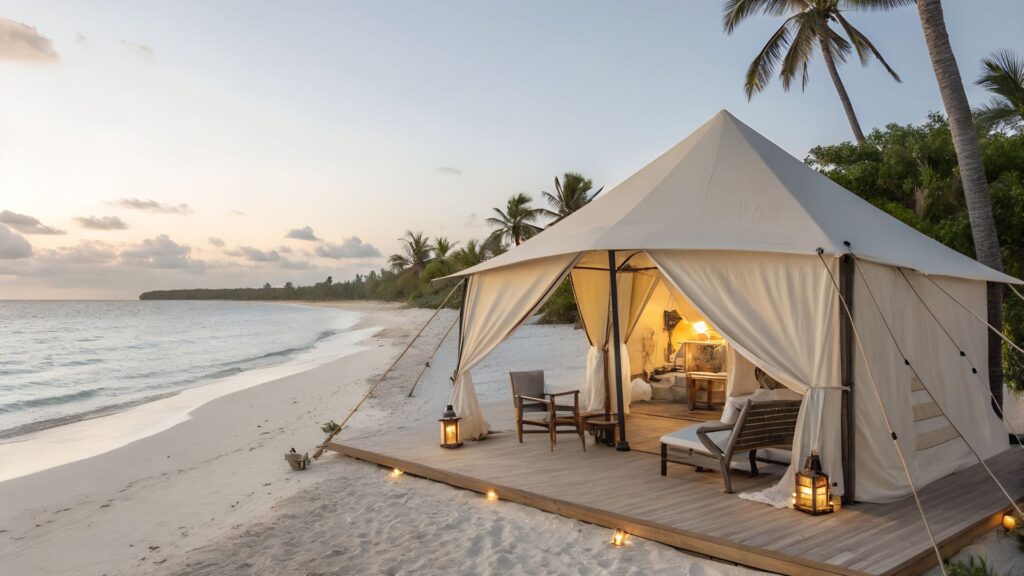 Campingferie glamping