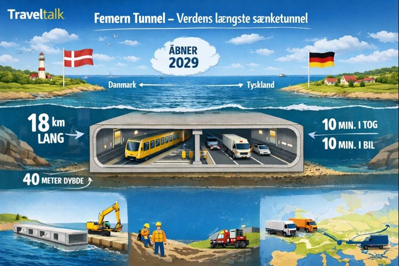 Femern tunnel forener nord og syd