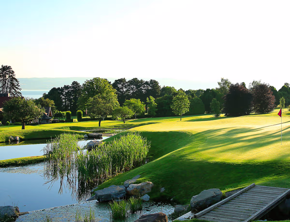 Franske golfbaner helt på toppen; Evian Resort Golf Club